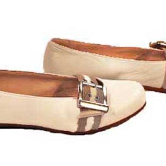 BROWNS COUTURE GUM FLATS, RUBBER SOLES, TAGS ON, Sz 7B, HEEL ½ inch, CALF LEATHE - Picture 8 of 9